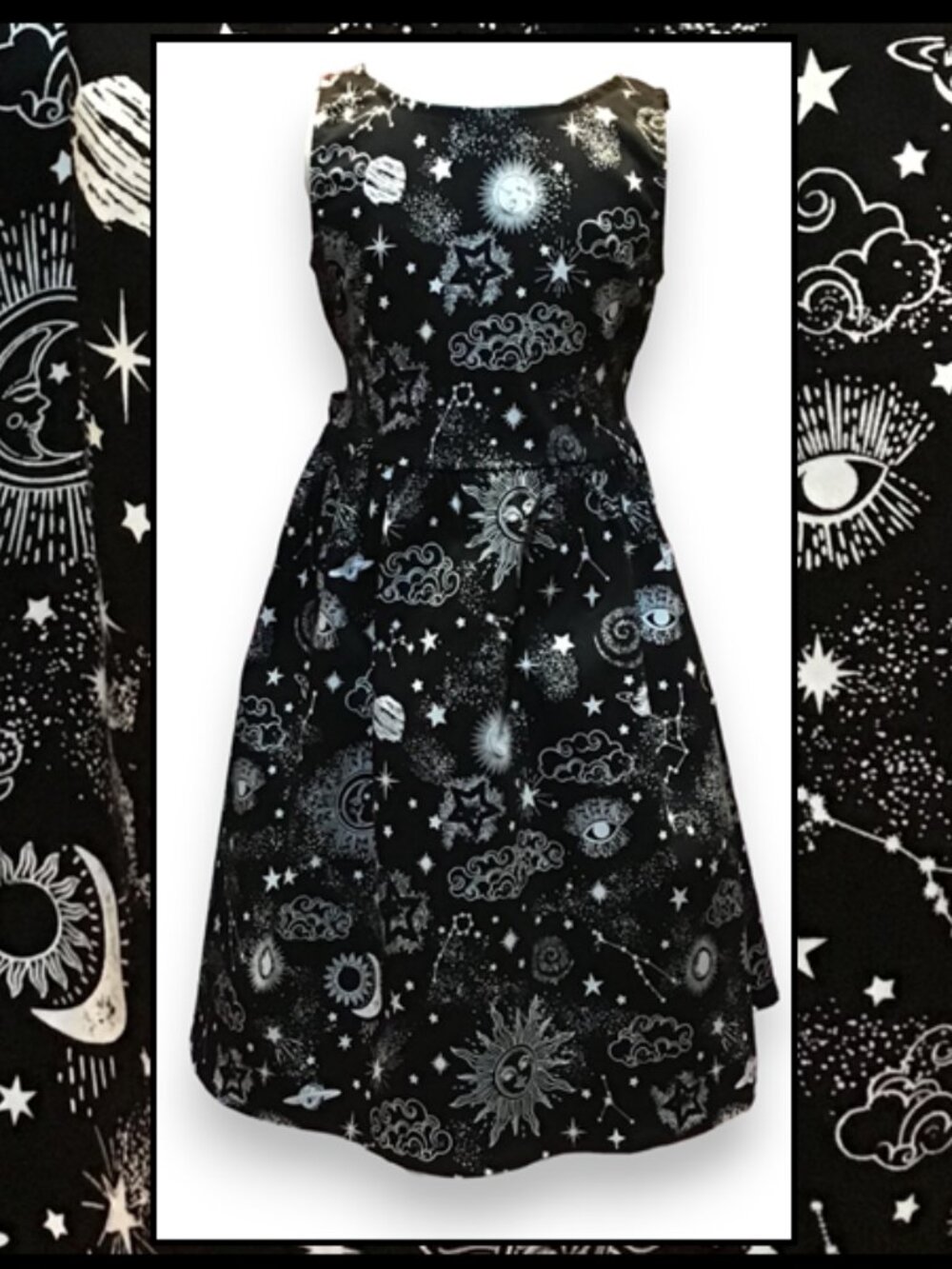 Kids Lunar Print Dress
